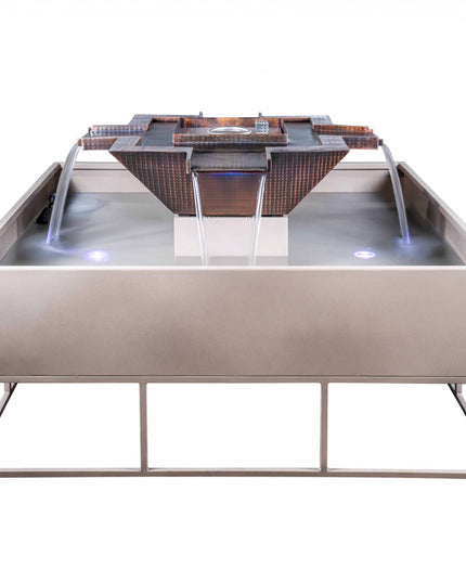 60″ Square Olympian with Maya – 4 Way Spill