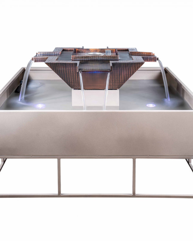 60″ Square Olympian with Maya – 4 Way Spill