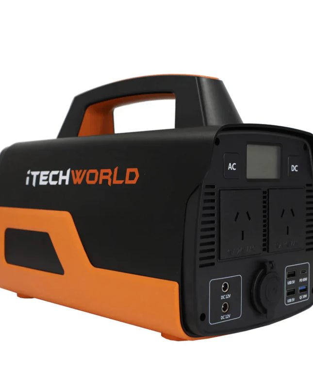 ITechWorld ITech500 Portable Lithium Power Station 500WH 50AH