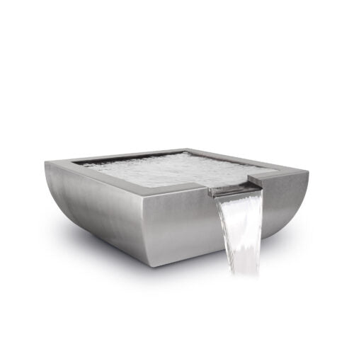 Avalon Water Bowl – Hammered Patina Copper & Stainless Steel