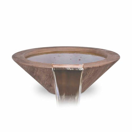 Cazo Water Bowl ™ – GFRC Wood Grain