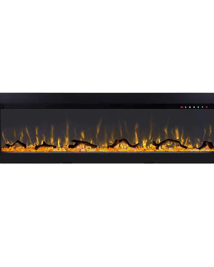 Moda Herman 1500W 60 inch Built-in Recessed Electric Fireplace