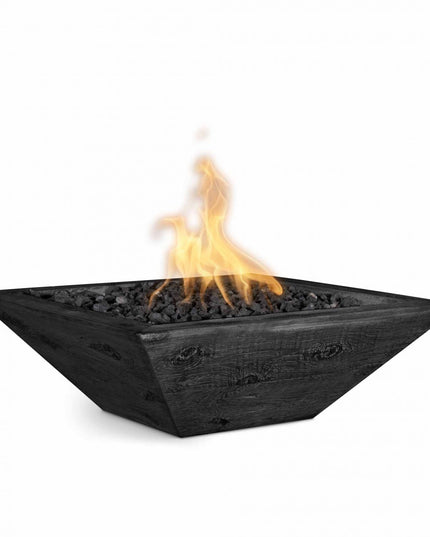 Maya Fire Bowl – Wood Grain Concrete