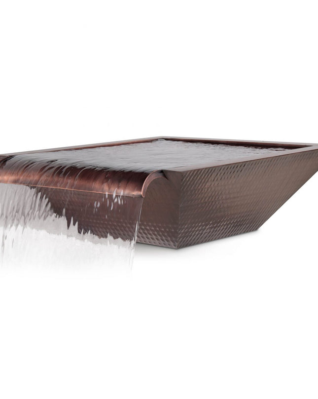 Maya Water Bowl – Wide Spill Copper