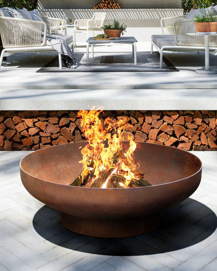 Milkcan Phoenix 90 Rust Fire Pit