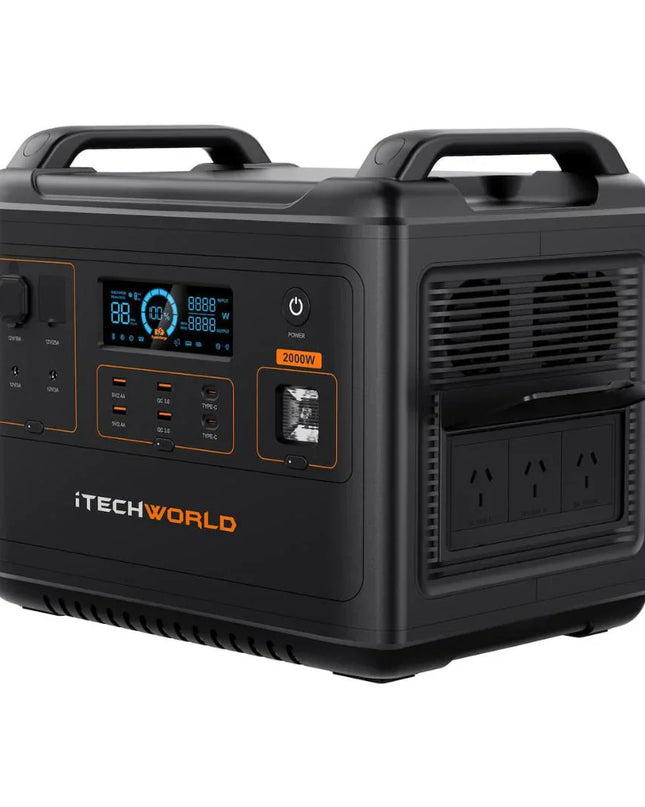 ITechWorld PS2000 Portable Lithium Power Statiton 2000WH 160AH