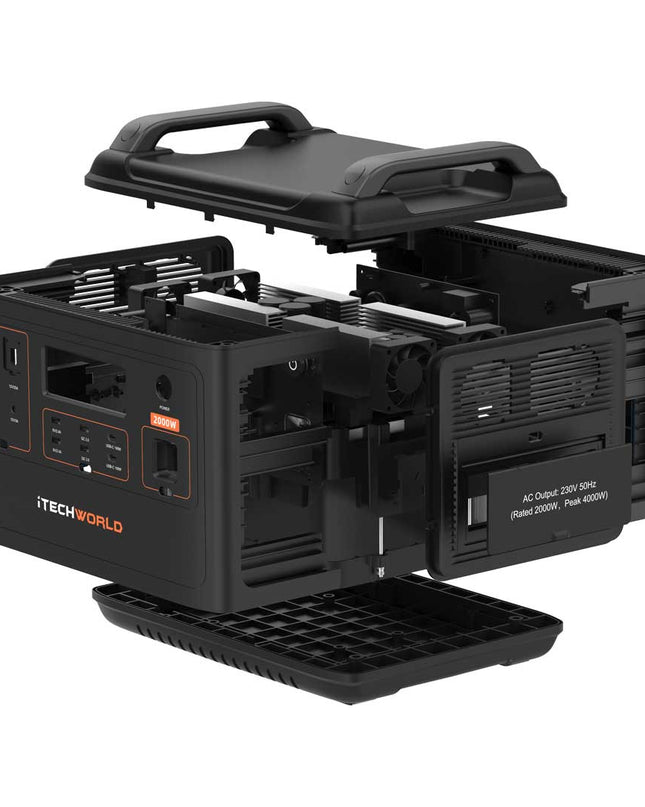 ITechWorld PS2000 Portable Lithium Power Statiton 2000WH 160AH
