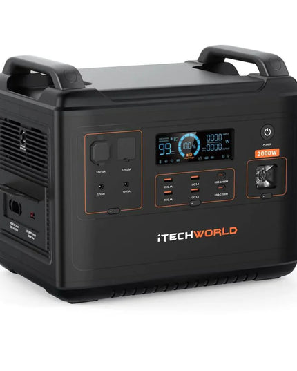 ITechWorld PS2000 Portable Lithium Power Statiton 2000WH 160AH