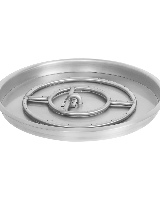 Round Drop In Pan & Round SS Burner