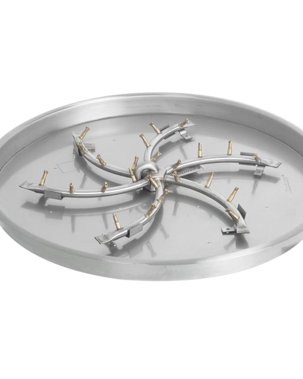 Round Drop In Pan & Triple S Bullet Burner