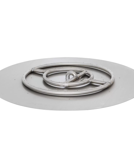 Round Flat Pan & Round SS Burner