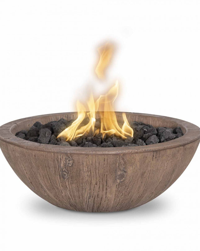 Sedona Fire Bowl – Wood Grain Concrete