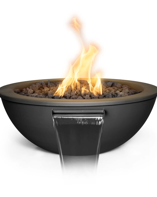 Sedona Fire & Water Bowl – Metal Powder Coated