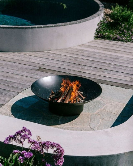 Milkcan Tucson 90 Black Fire Pit