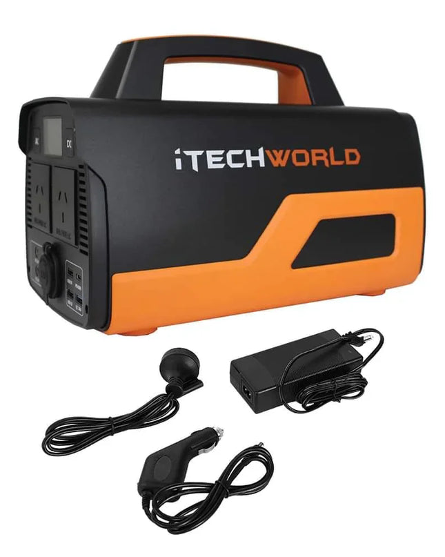ITechWorld ITech500 Portable Lithium Power Station 500WH 50AH